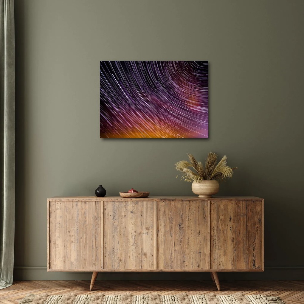 Tablou cu stele șterse pe cer (70x50 cm)