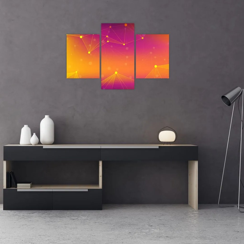 Tabloul modern colorat (90x60 cm)