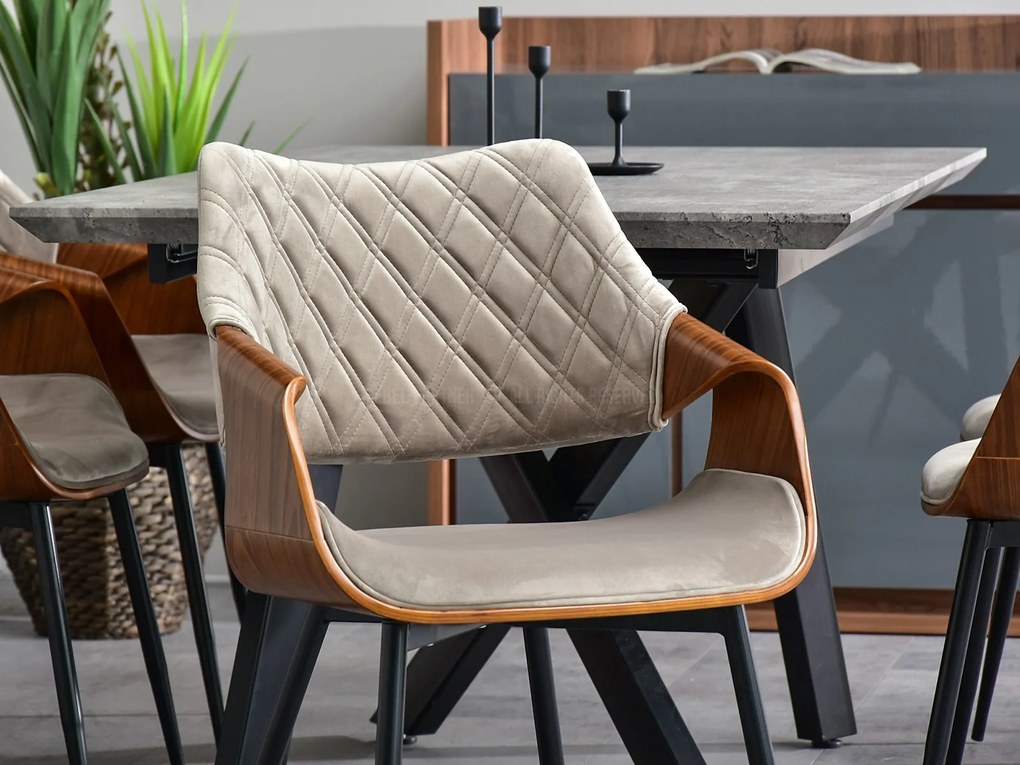 Scaun Rolf K (nuc + negru). 1111254