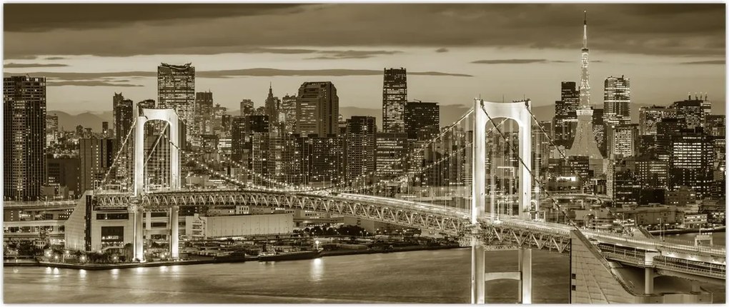 Tablou - Orașul de aur (120x50 cm)