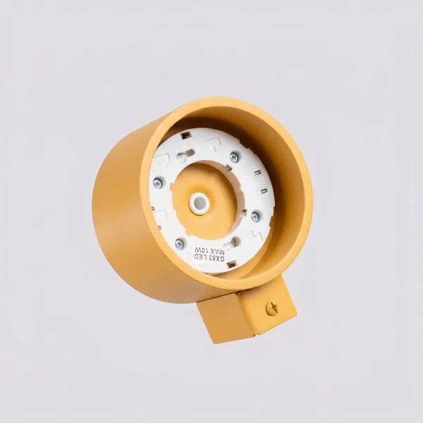 Sollux SL.2473 - Aplică de perete MODO 1xGX53/10W/230V galbenă