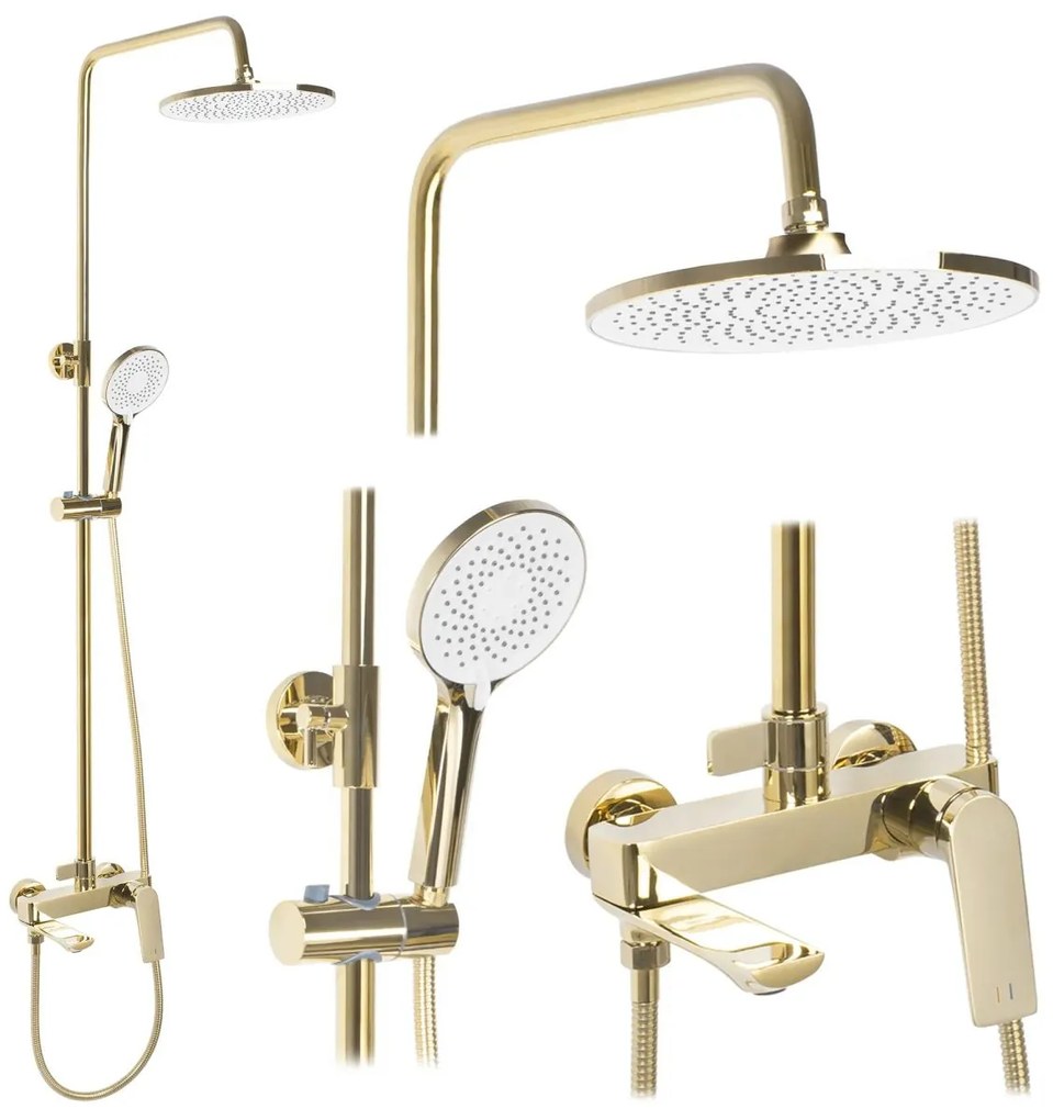 Rea Avalon set cada si dus perete da auriu REA-P8812