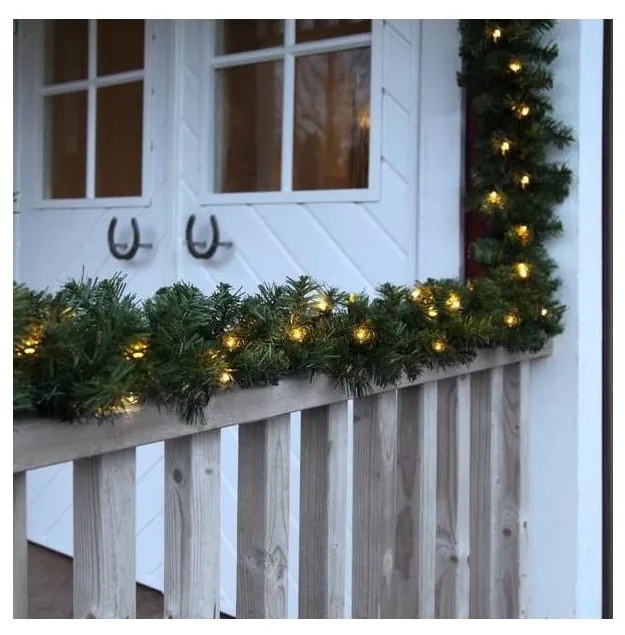 Decorațiune LED de Crăciun de exterior GARLAND 30xLED/0,064W/3/230V IP44 Eglo 410928