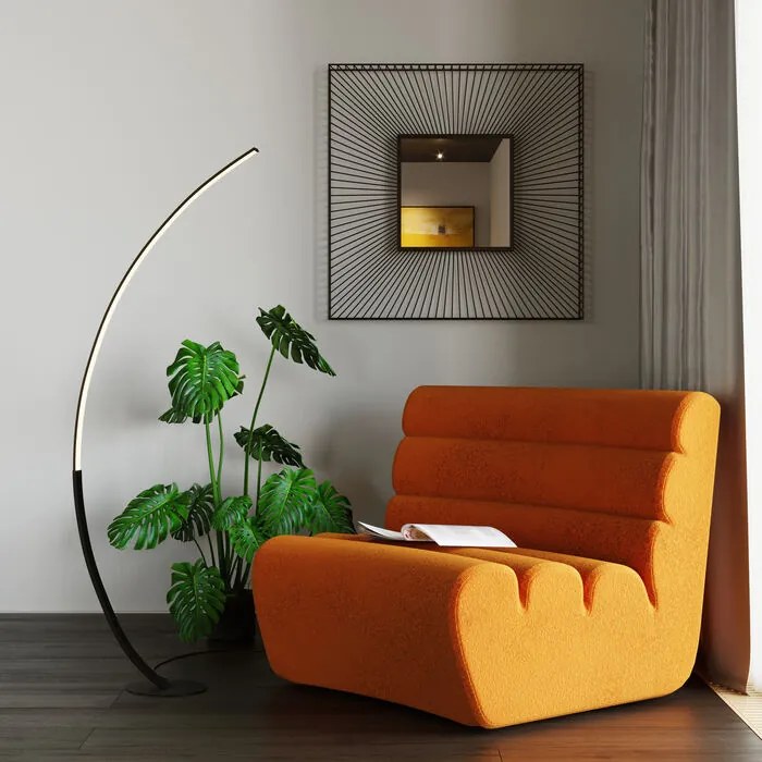 Designul câinilor Lampă de podea Kare Design Codolo - neagră