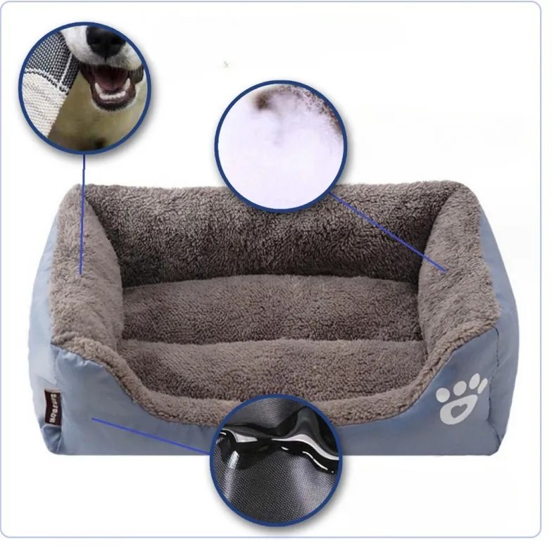 Patis pentru caine/pisica PAWZER M 54x40 cm, gri