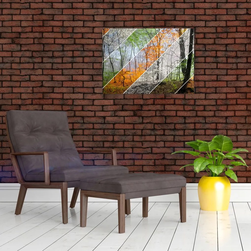 Tablou - Schimbarea anotimpurilor (70x50 cm)