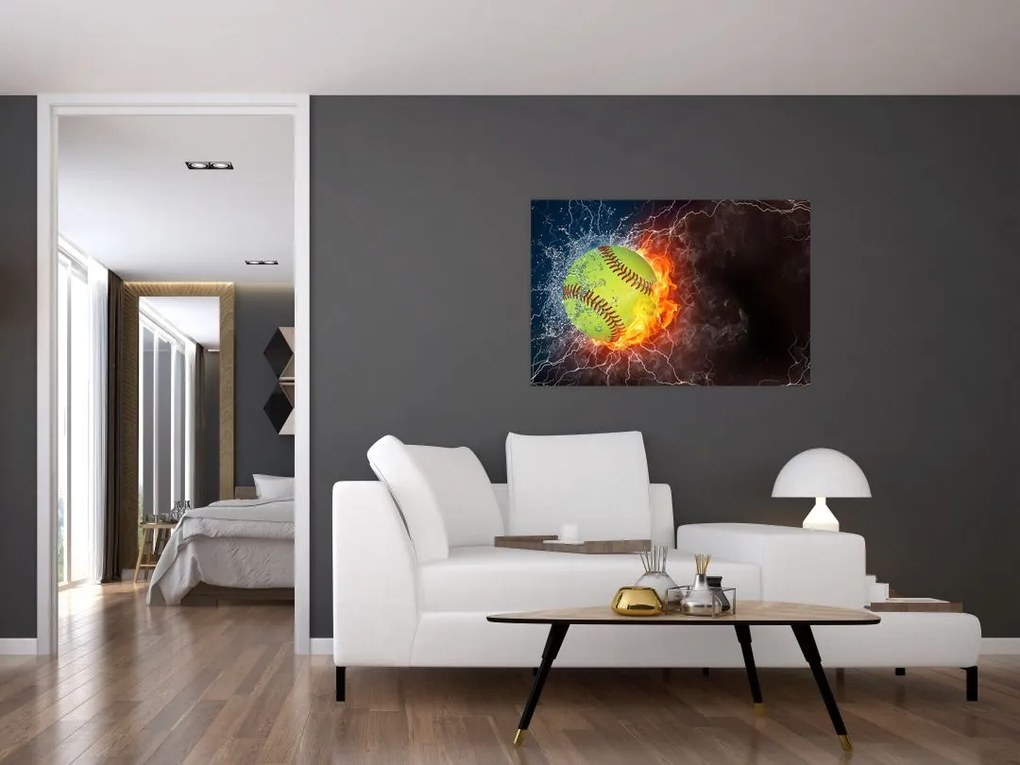 Tablou - Minge de tenis (90x60 cm)