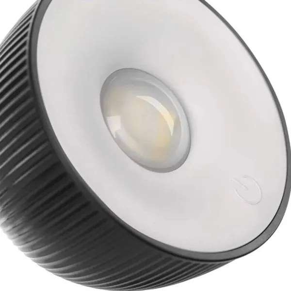 Lampă LED magnetică reîncărcabilă dimabilă de masă 4 în 1 LED/4,2W/3,7V 4000K negru