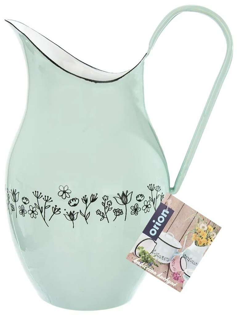 Carafă smălțuită Orion POIANĂ, verde, 2,5 l