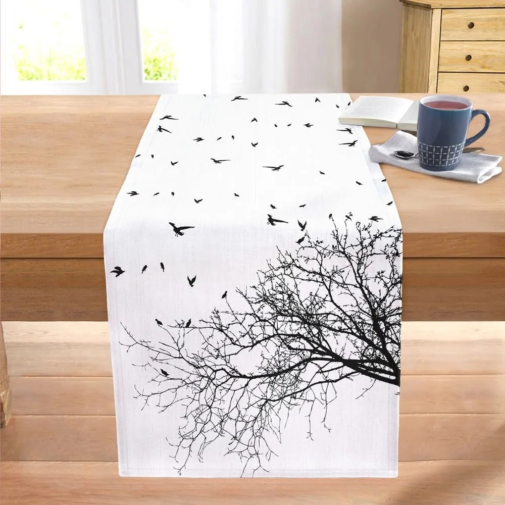 Napron de masă 40x130 cm Black Tree – Mila Home