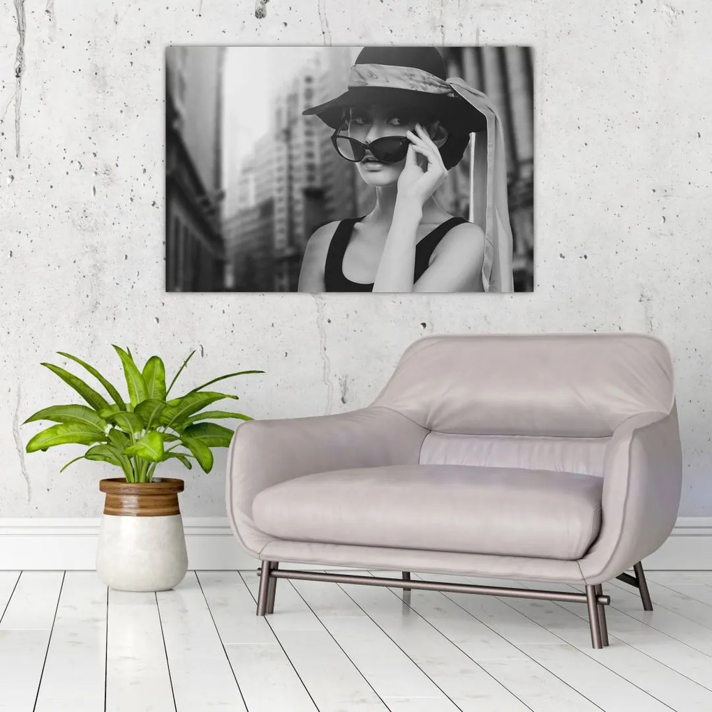 Tablou cu femeie (90x60 cm)