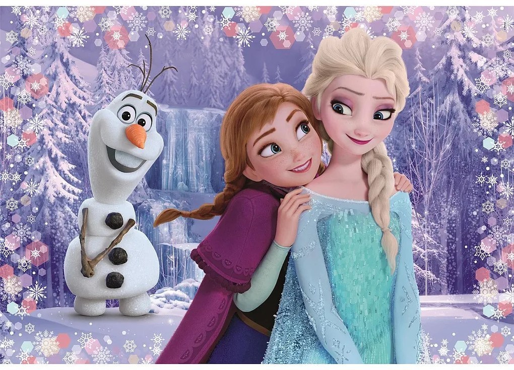 Disney Regatul de gheață Puzzle Clementoni de 2x20 piese