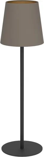 Eglo 901129 - Lampă de masă FIORANA 1xE14/40W/230V neagră/maro