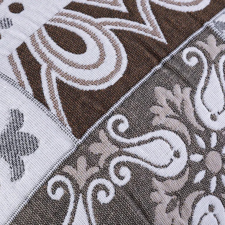 Set 2 fețe pernuțe MIA bej, 40 x 40 cm