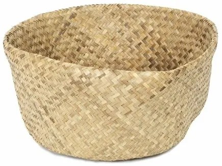 Coș de depozitare tricotat din iarbă de mareCompactor Belly, 45 x 36 cm, natural