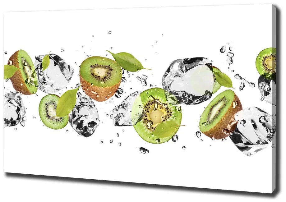 Imprimare tablou canvas Kiwi si apa