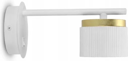 Lampă de perete 1xGX53/35W/230V alb/auriu