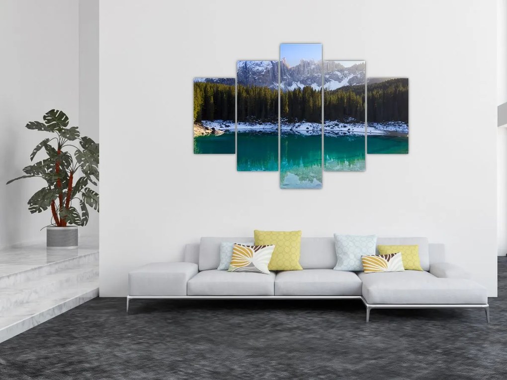 Tablou - Lacul Karersee (150x105 cm)