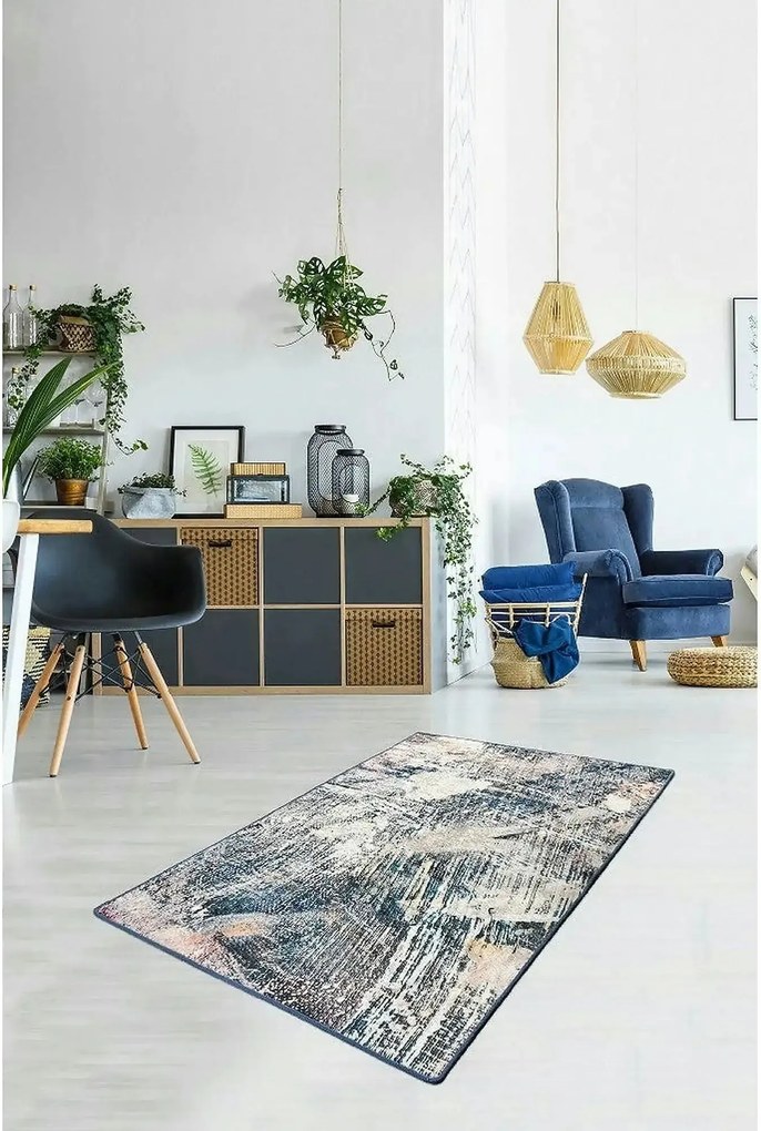 Covor hol ADEL, 80x150 cm, forma dreptunghiulara, poliester/stofa cati