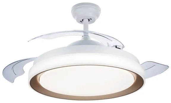 Plafonieră LED cu ventilator Philips LED/35W/230V 5500/4000/2700K auriu + telecomandă