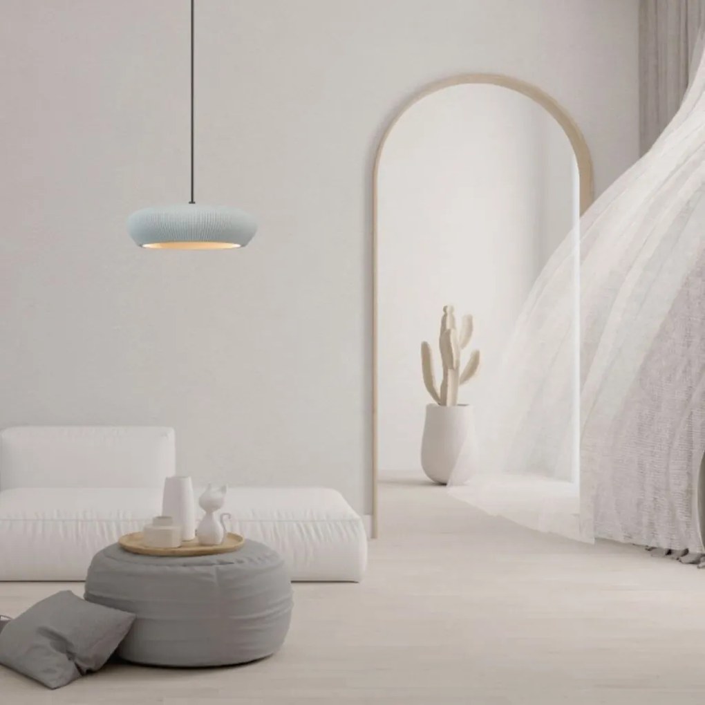 Lustra Suspendata, Design Natural, PLASTER GREY, ZB-2592