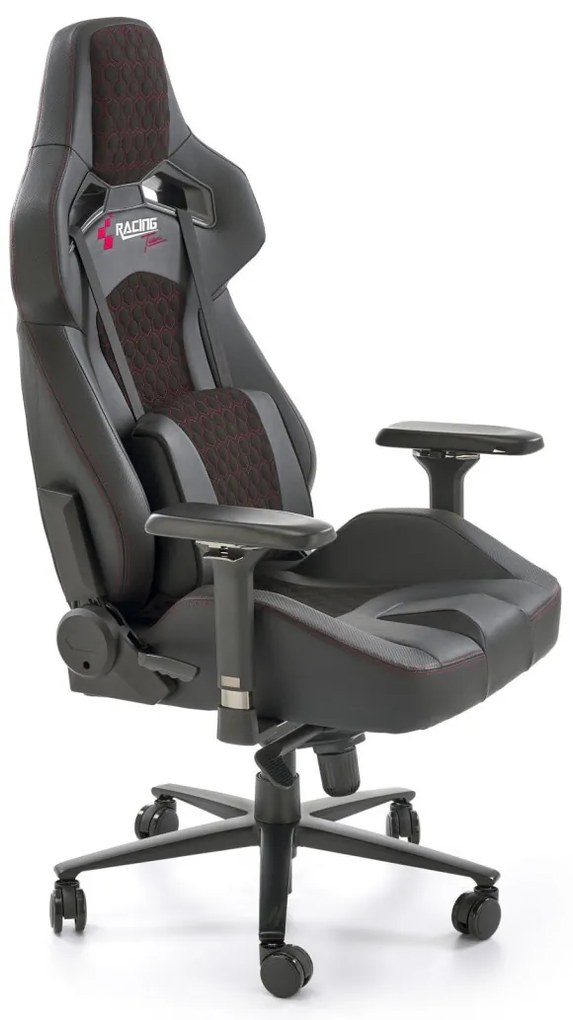 Scaun de birou Baldur gri/negru H134 cm
