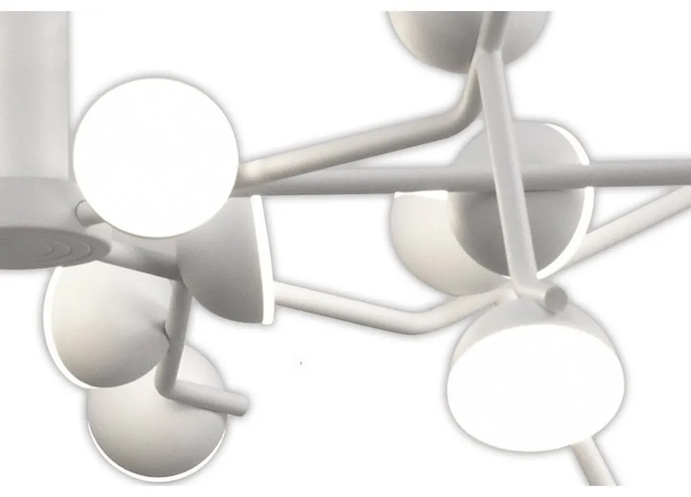 Plafoniera, Lustra aplicata LED design modern ADN alb Small