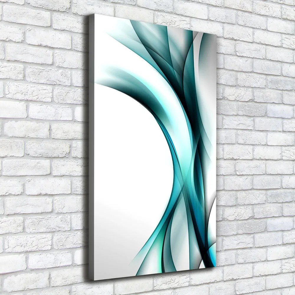 Tablou canvas Valuri abstracte