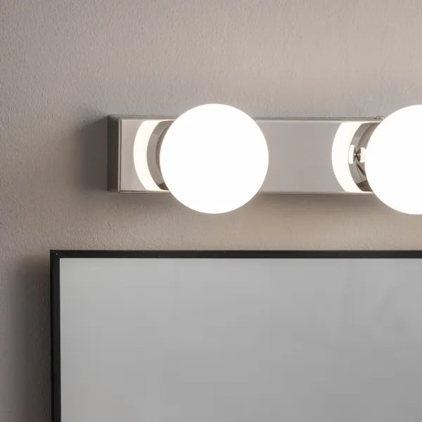 BRILAGI - SET 2x aplice de perete pentru baie cu LED HOLLYWOOD 3xLED/3W/230V 39 cm IP44 crom