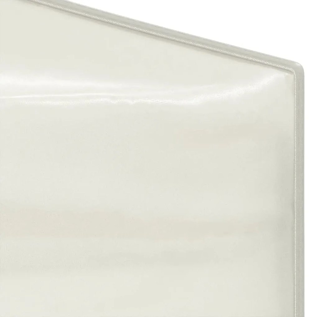 Cort pliabil pentru petrecere, pereti laterali, crem, 3x6 m Crem, 3 x 6 m