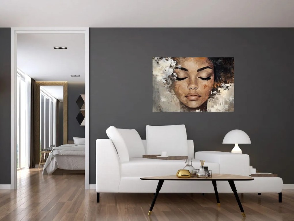 Tablou - Portret de femeie (90x60 cm)