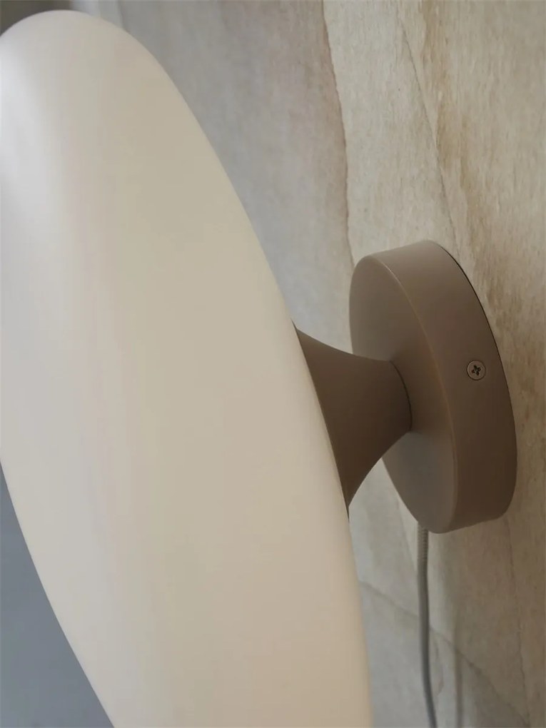 Aplica de perete design modern Sapporo L alb/sand