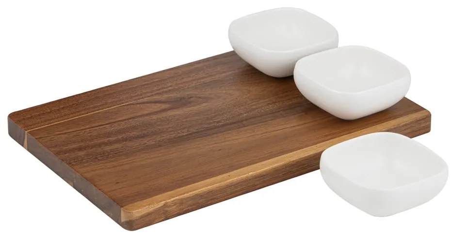 Set de servire alb 6 buc. din porțelan Essentials – Ladelle