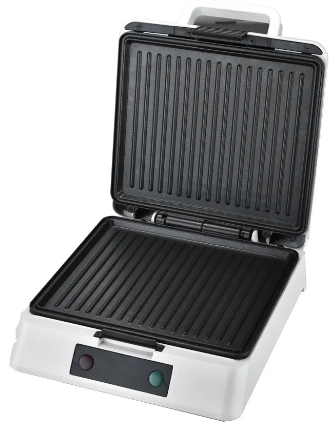 Sandwich Maker XL Zilan ZLN4728 Argintiu, plita grill, indicator luminos, sistem de inchidere, putere 1200W