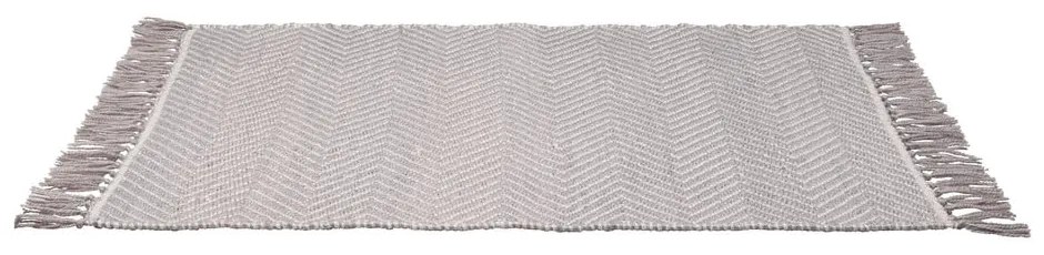 Covoraș baie din plastic reciclat Wenko Gata, 50 x 80 cm, gri