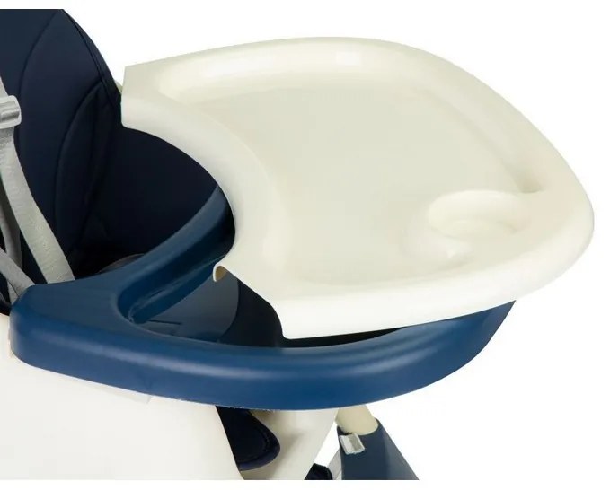 Scaun de masa 2 in 1 Ecotoys HC-823 - Bleumarin