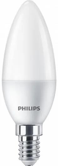 PHILIPS Pack 6 bulbs led philips b35, e14, 5w (40w), 470 lm, warm white light