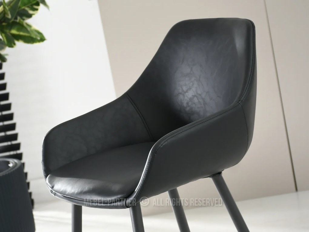 Scaun Miguel (negru). Promo -18%. 1110726
