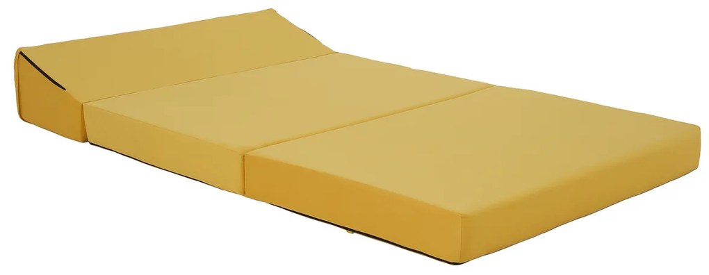 Scaun pliant/saltea VEDIS, galben