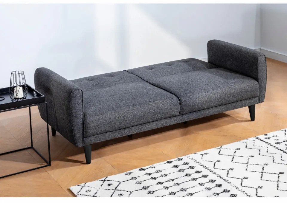 Set Canapea Extensibilă si Fotoliu Aria - S, Antracit