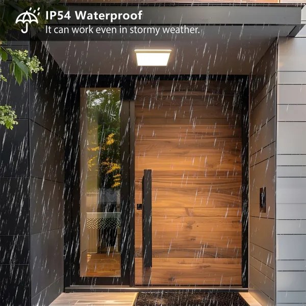 Brilagi - Corp de iluminat LED pentru baie ULTRA SLIM LED/18W/230V 30x30 cm auriu IP54