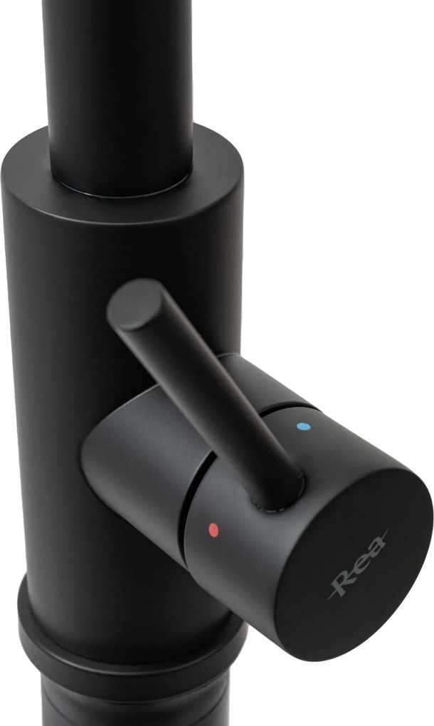 Baterie de bucătărie Rea Fresh Touch Black Matt