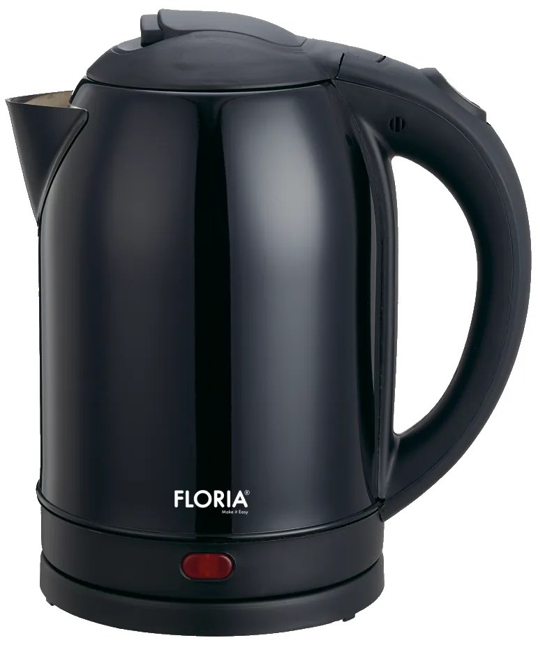 Fierbator inox FLORIA ZLN2752,Negru Capacitate 2L, Putere 1500W