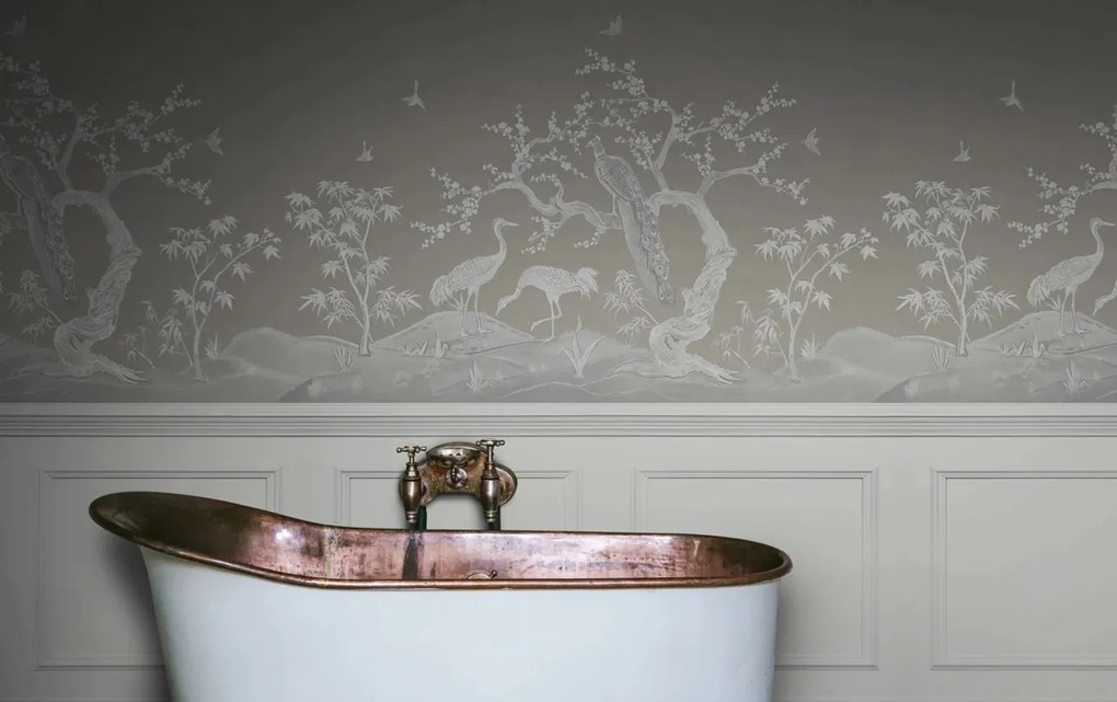 Tapet Chinoiserie Lace, Panels, Rebel Walls