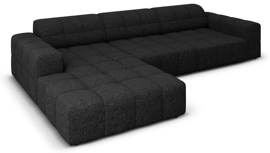 Colțar gri antracit (colț pe stânga) Chicago – Cosmopolitan Design