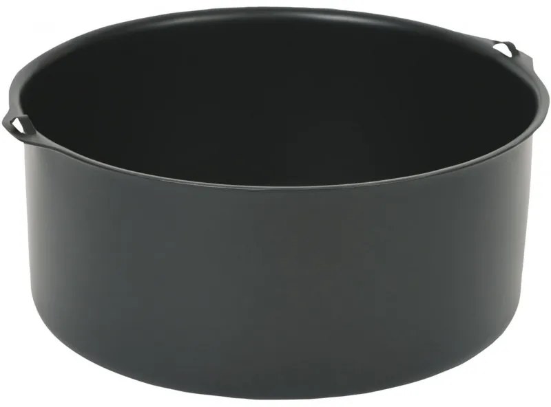Tava pentru friteuza cu aer cald Rosberg Premium RP51980AB6, 15 cm, Otel carbon, Negru