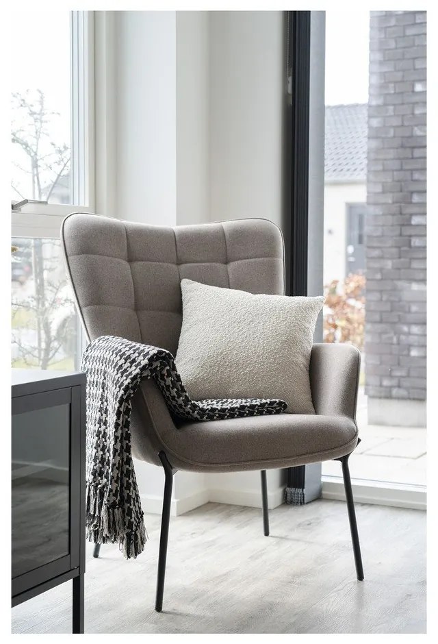 Fotoliu gri deschis wing Glasgow – House Nordic