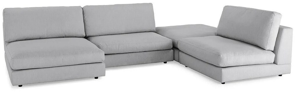 Colțar modular Seattle L108350x230x87cm, Picioare: Plastic