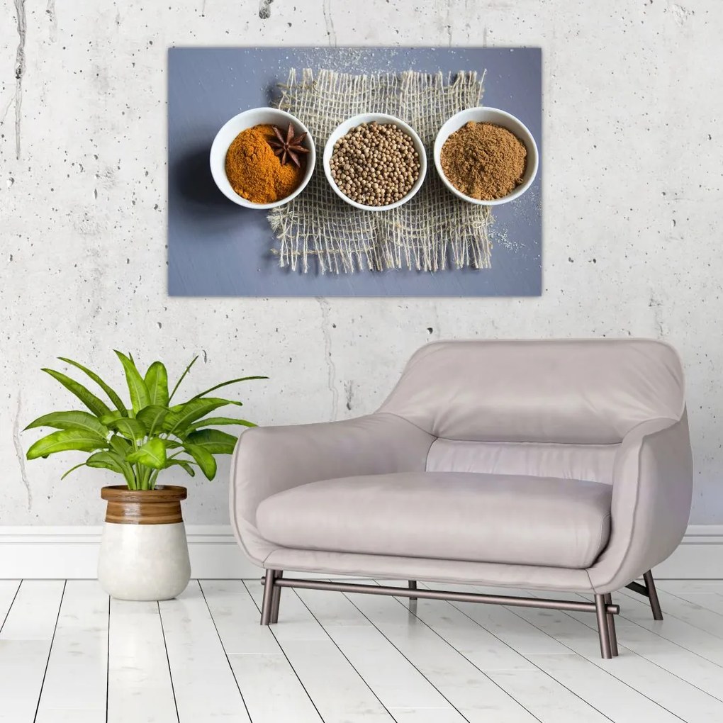 Tablou cu condimente (90x60 cm)