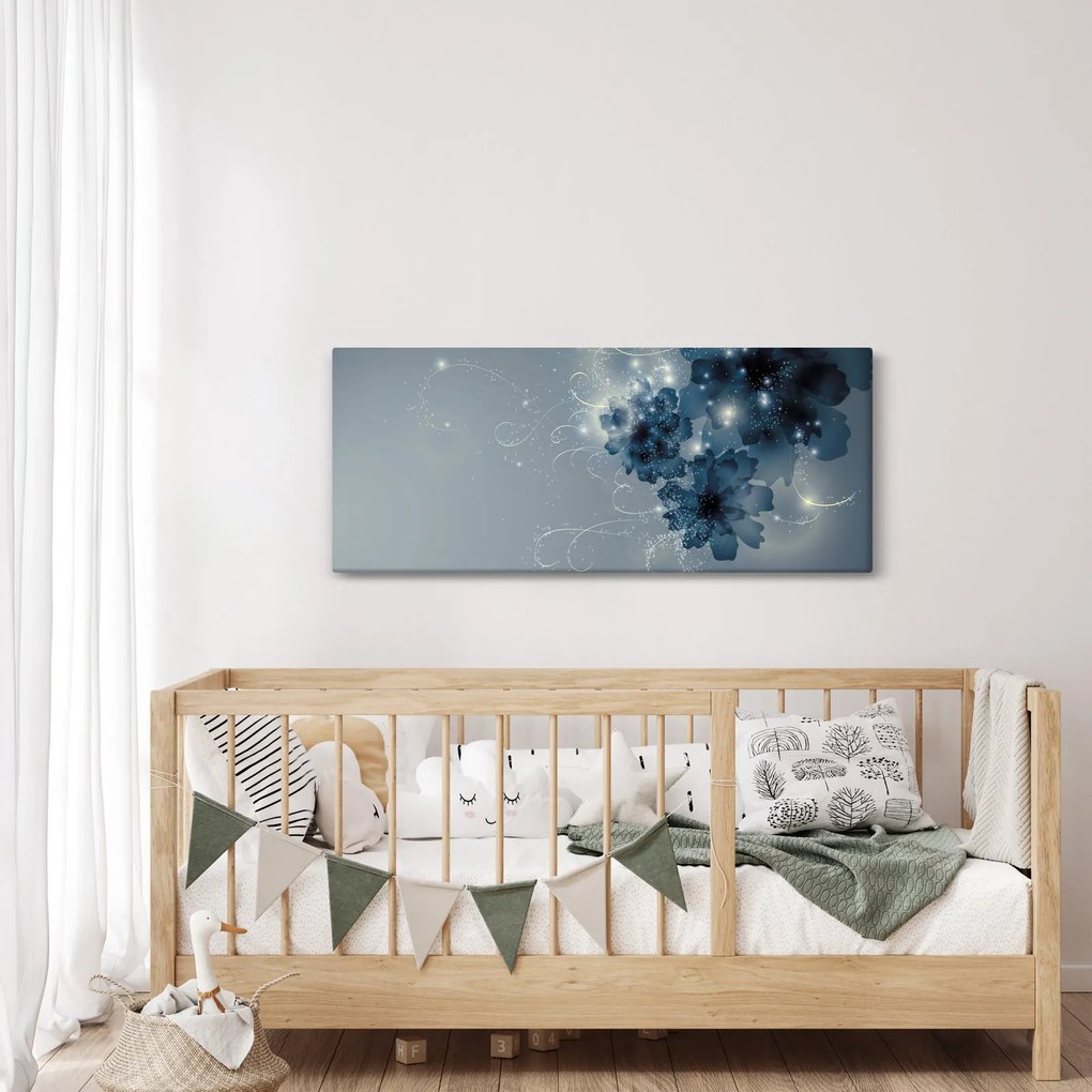 Tablou - Flori delicate (120x50 cm)